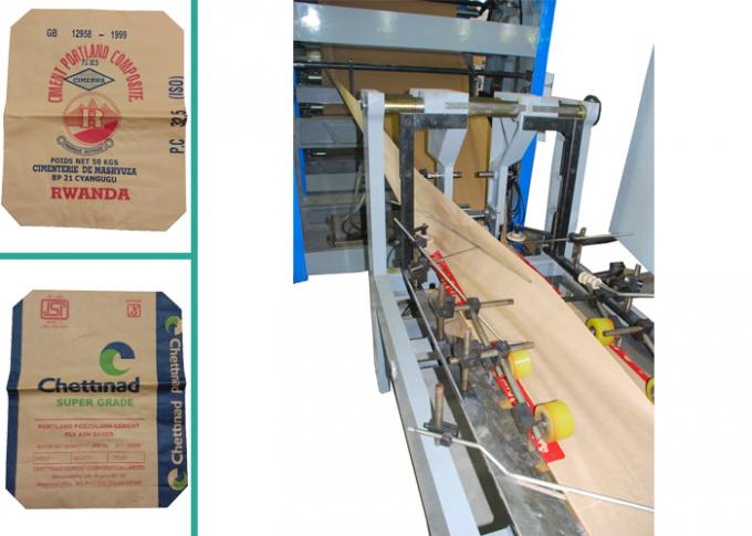 Kraftpapier-Zementsack-automatische Papiertüte, die Maschine hohe Leistungsfähigkeit macht
