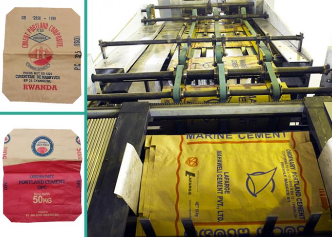 Voller automatischer Zement oder Chemikalien-Papiertüte, die Maschinen/Maschinerie/Fertigungsstraße herstellt