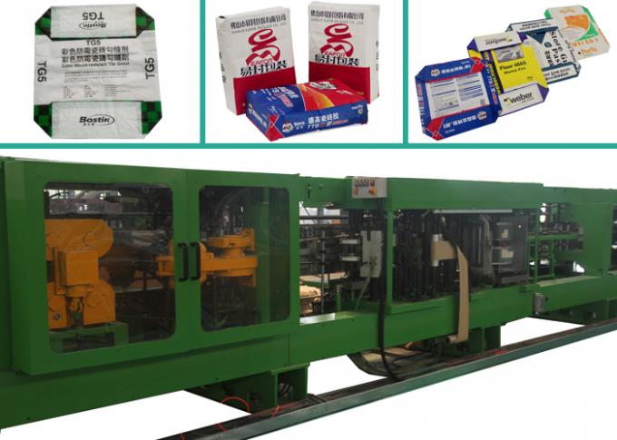 Kraftpapier-Taschen-Produktions-Maschinen-und Equirtment-Doppelt-Ventil-Art des Farbdruck-2 chemische