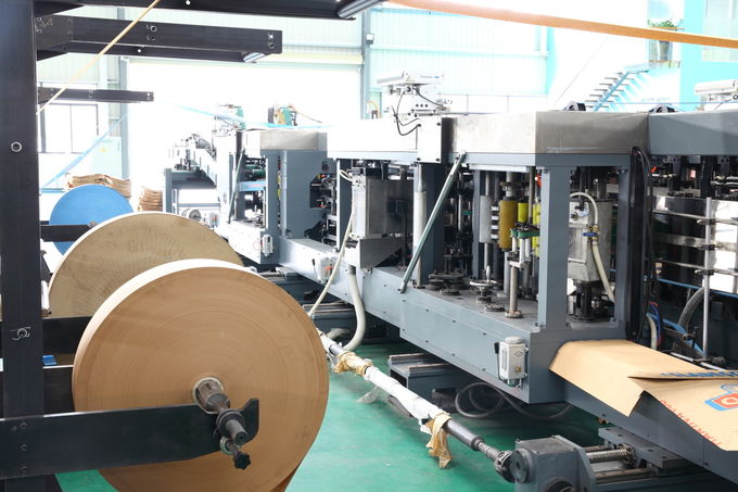 Ventil-Papiertüte-Herstellungs-Maschinerie-voll automatisches Motorantriebs
