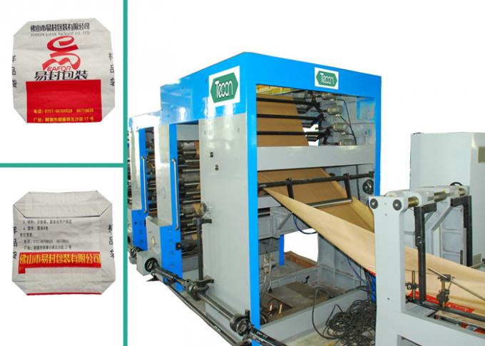 CER wischen Zertifikat geklebte Ventil-Säcke und Nahrungsmittelpapiertüte-Maschinerie mit ab und erreichen Kleber einen Tiefstand