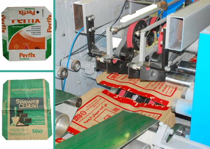 Servosystemsteuerungs-automatische Papiertüte, die Maschine für mehrschichtige Zement-Papiertüten herstellt